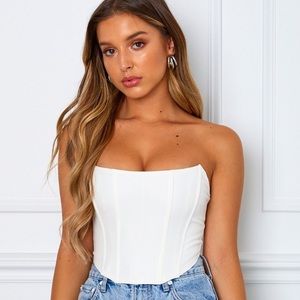 White Fox Boutique | Patience Corset White